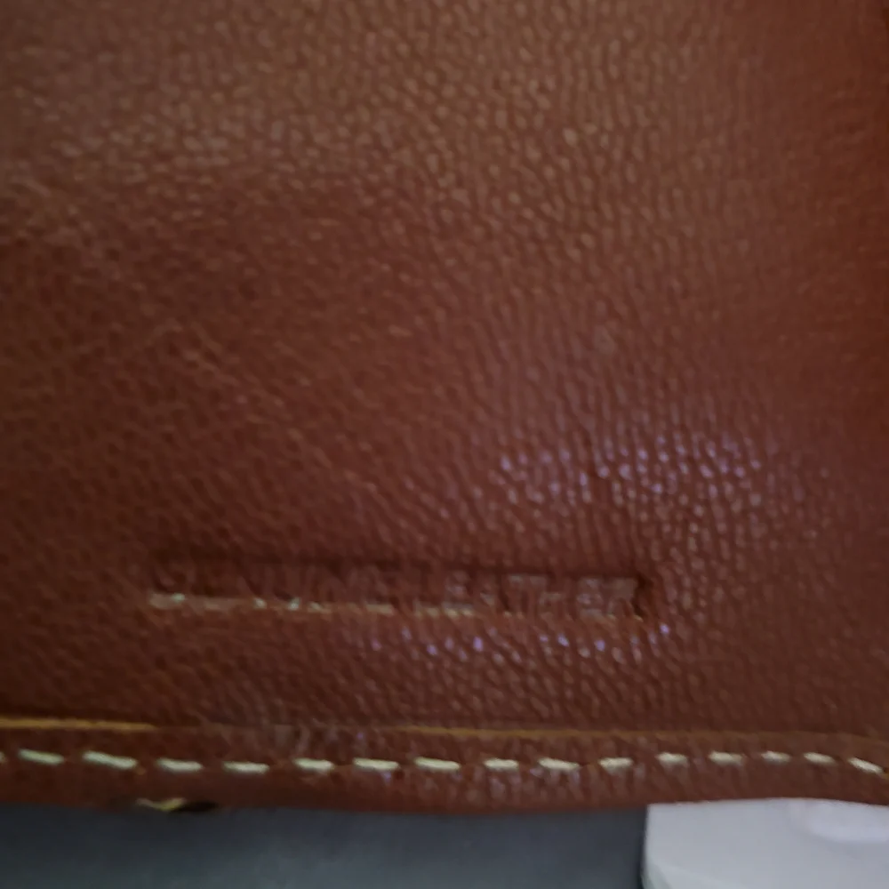 Timberland Brown Leather Money Clip